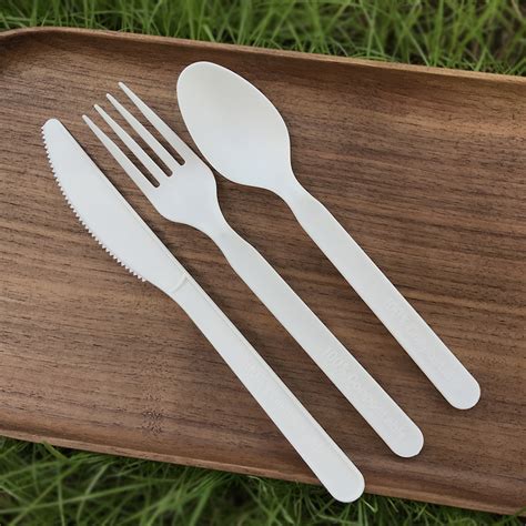 Eco Friendly Biodegradable Cpla Cutlery