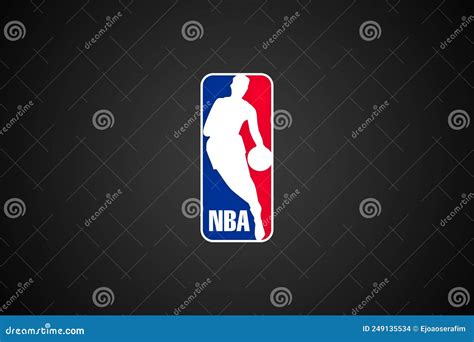 NBA Logo Basketball Background Editorial Photo | CartoonDealer.com ...