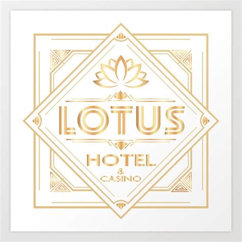 Lotus Hotel & Casino – Percy Jackson inspired design Art Print by ...