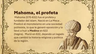 Mahoma El Profeta Imperio Antigup De La Historia PPT