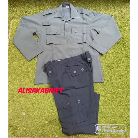 Jual Setelan Seragam Pdl 2o Pomal Jatah Tni Al Shopee Indonesia