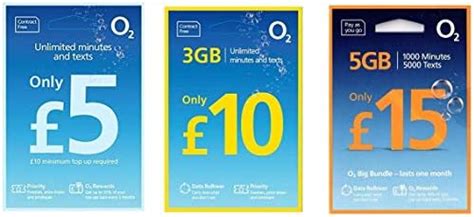 O2 Big Bundle SIM Card Pay As You Go Contract Free 30 Days 10