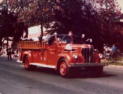 Old Hopelawn Engine That Saw Years Of Service On May St In Fire