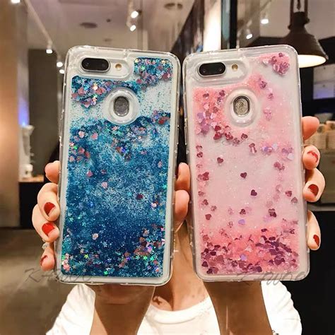 Oppo A5s A7 A12 A12e A5 R15 F7 F5 F9 C1 C2 Glitter Liquid Bling