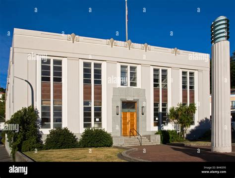 Former Ministry Of Works Building Napier New Zealand Stock Photo Alamy