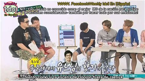 Sub Español 140618 Weekly Idol BEAST Parte 3 4 YouTube