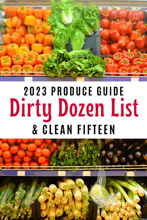 Dirty Dozen Fruits And Veggies 2024 Dyan Johnette