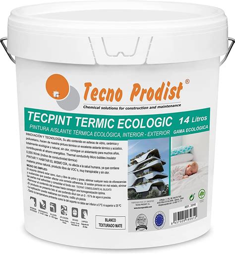 Tecpint Termic Ecologic De Tecno Prodist Pintura A La Cal Aislante