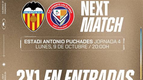 A La Venta Online Entradas X Para El Valencia Cf Femenino Levante