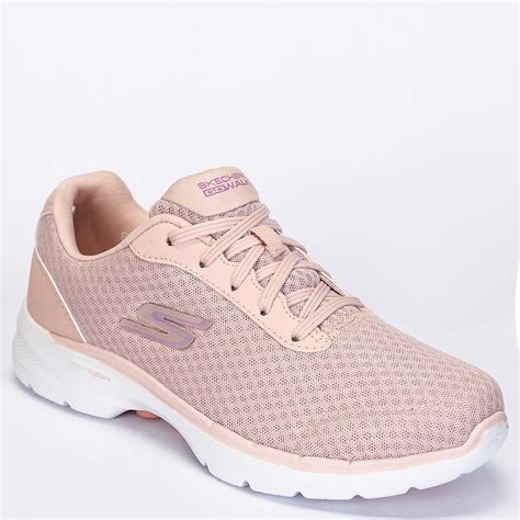 Tênis Skechers Go Walk 6 Iconic Vision Feminino Caminhada World Tennis