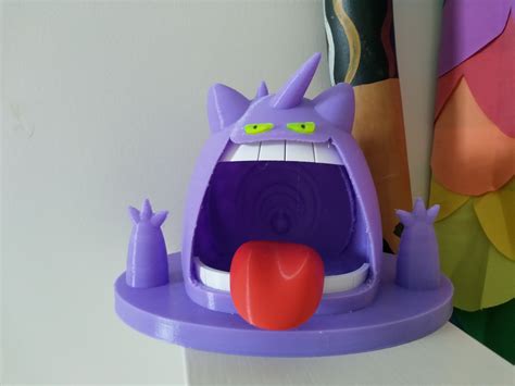 Free Stl File Gigantamax Gengar In A Swamp Pokemon キョダイマックス ゲンガー Mmu Multi Colour Parts・3d