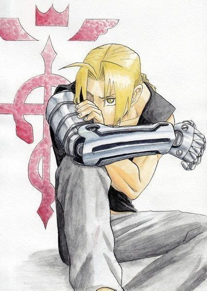 Pin De Ninoska Madrid Em Edward Elric Anime Desenho De Anime Como