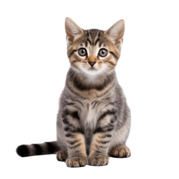 Cute Little Tabby Cat, Cat, Kitten, Kitty PNG Transparent Image and ...