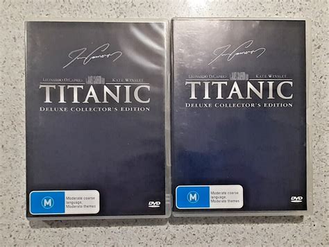 Titanic Deluxe Collector S Edition DVD 1997 Region 4 9321337049304