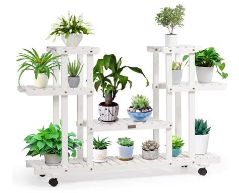 Tall Plant Stand On Wheels - You're Going To Love! - OSERA