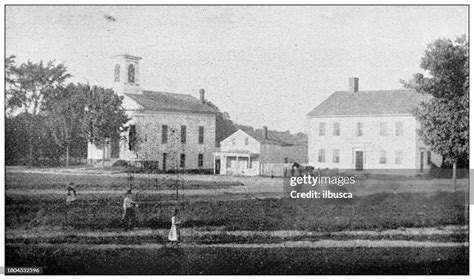 Antique Image Of Hampden County Massachusetts East Longmeadow High Res