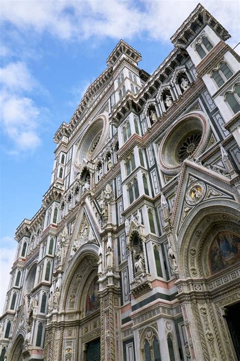 Majestic Florence Cathedral Facade Editorial Photo Image Of Historic