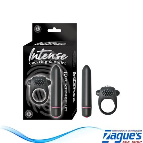 Intense Cockring Bullet Black Sex Shop Zagues Énvios Gratis en