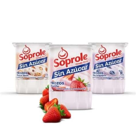 Soprole Yoghurt Trozos Sazúcar 155 Gr Comercial Mayorista