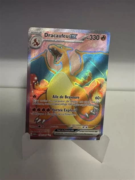 Carte Pokemon Dracaufeu Ex 183165 Full Art Neuve Fr Écarlateandviolet 151 Eur 13500