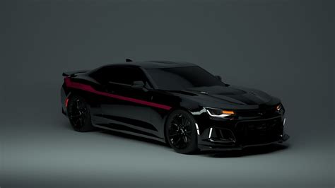 chevrolet camaro ZL1 Hennessey Exorcist 3D model