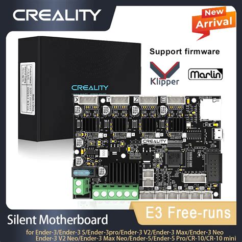 CREALITY E3 Free Runs Silent Motherboard Upgrade Kit 32bit ARM Cortex