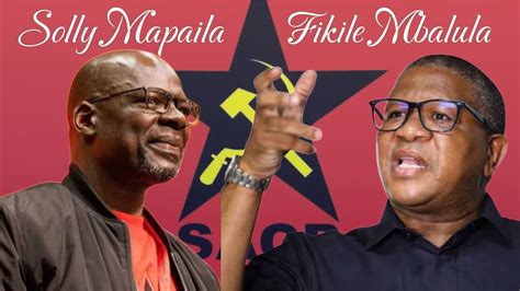 Fikile Mbalula Responds The Sell Out Allegation By Solly Mapaila ANC