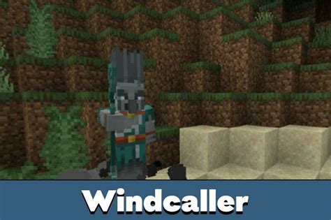 Download Wind for Minecraft PE mod: the magic of the elements