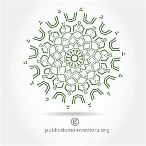 Geometric logo vector object