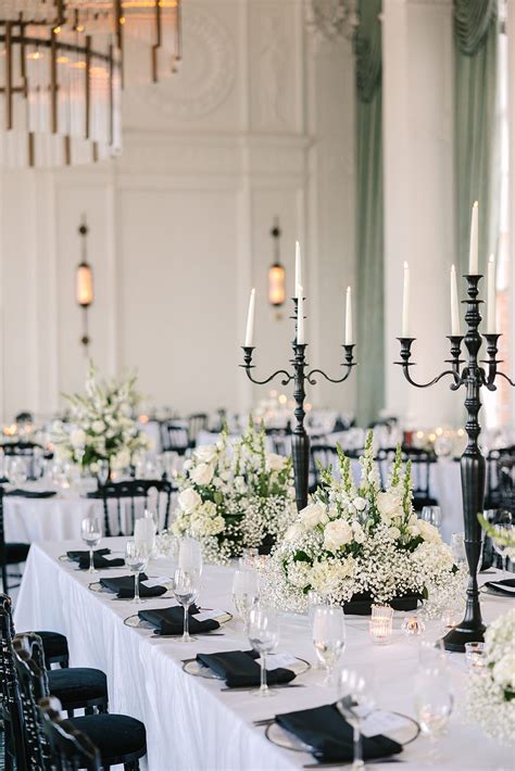 A Timeless Black and White Wedding Affair | Emily Broadbent Photography