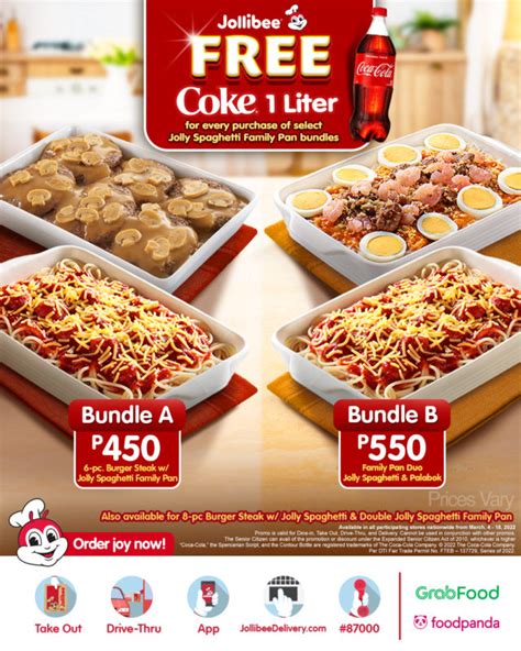 Jollibee Free 1l Coke Promo Manila On Sale