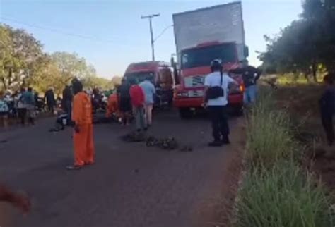 Motociclista Morre E Outro Fica Ferido Ap S Acidente Entre Duas Motos