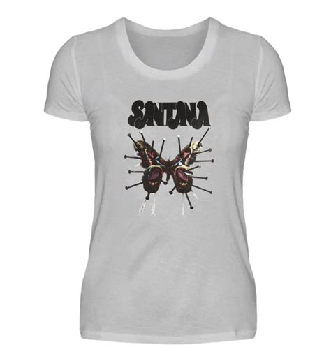 Santana T Shirt Ladies Altosaxo Music Apparel