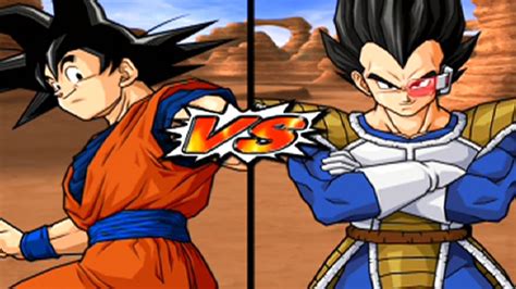 GOKU END VS VEGETA SCOUTER Dragon Ball Z Budokai Tenkaichi 3