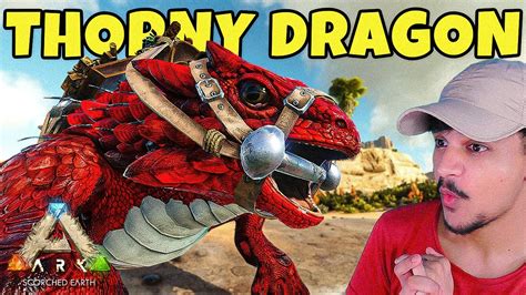 I Tame The Mountain Devil Thorny Dragon Ark Survival Evolved