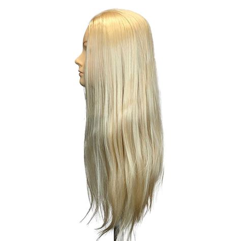 Sydney Mannequin Head Standard Training 100 Synthetic Hair Light