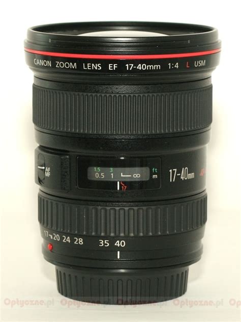 Canon EF 17 40 Mm F 4 0L USM Review Pictures And Parameters LensTip