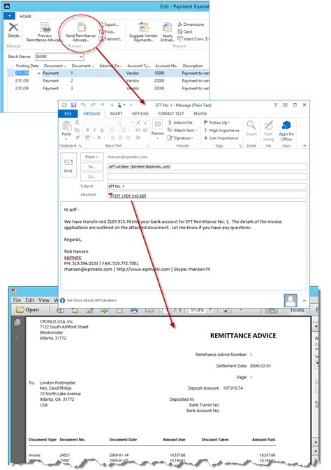 Eft Remittance Advices Dynamicspath