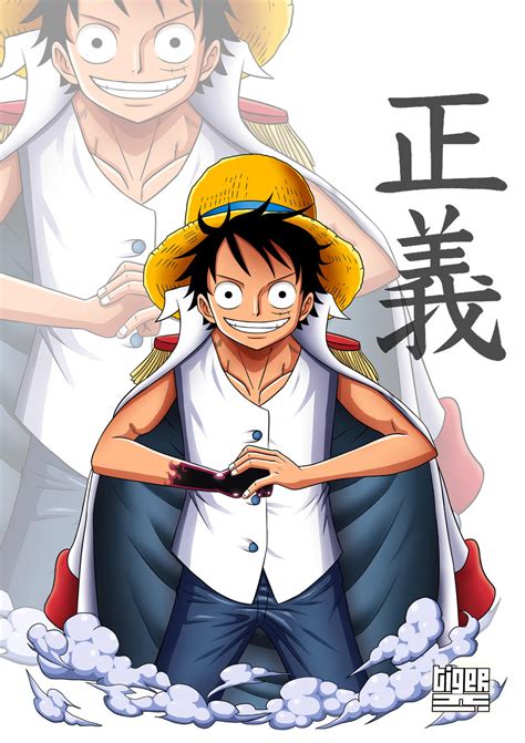 Luffy Marine Commission Tiger Ki By Tigerkiart On Deviantart