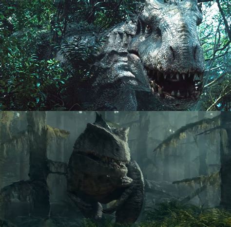 Giganotosaurus Vs Indominus Rex Edited By Mnstrfrc On Deviantart