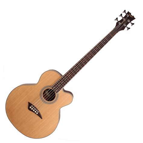 Dean Eabc5 5 String Electro Acoustic Bass Satin Natural At Gear4music