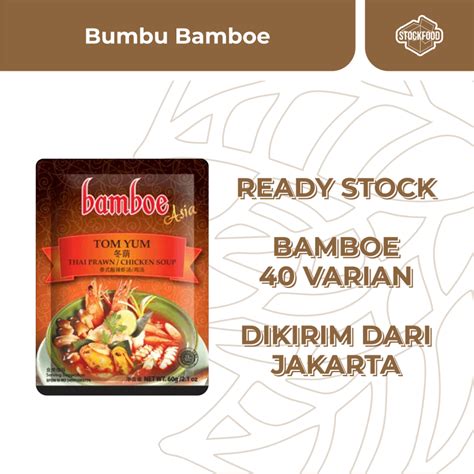 Jual BAMBOE TERLENGKAP READY STOCK Bumbu Masak Instan Bumbu Masak Bumbu