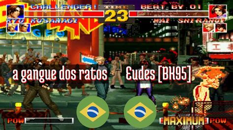 Fightcade FT10 A Gangue Dos Ratos BR Vs Eudes BK95 BR Kof95