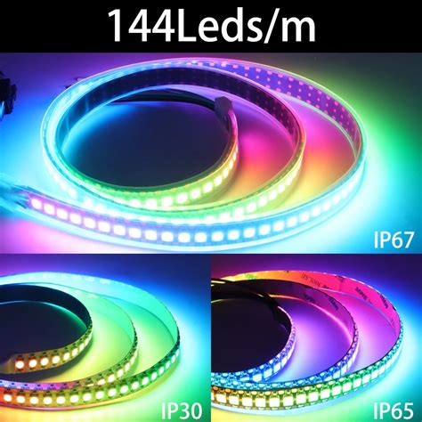 WS2812B Smart Pixel RGB Led Strip Light WS2812 Individually Addressable