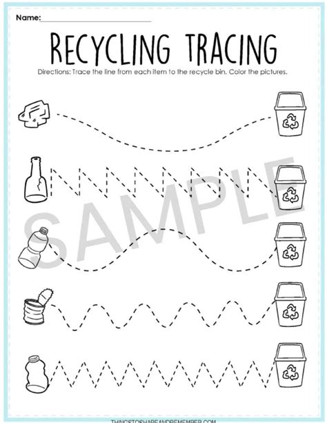 Printable Recycling Activity Pages for Preschoolers » Share ...