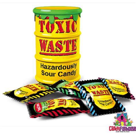 Toxic Waste Hazardously Sour Candy We Dare You Sour Candy Toxic