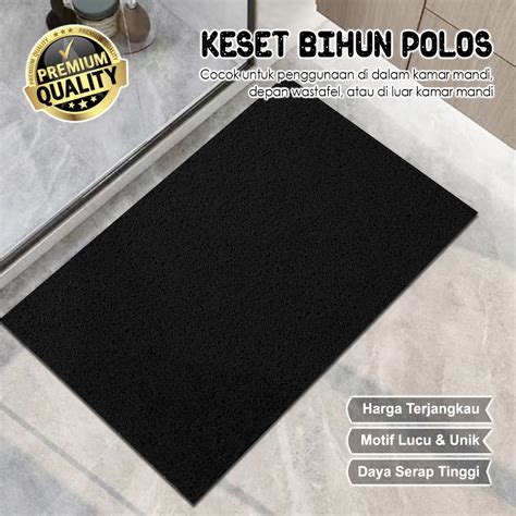 Jual Keset Mie Bihun Tebal 40x60 Keset Kamar Mandi Anti Slip Keset