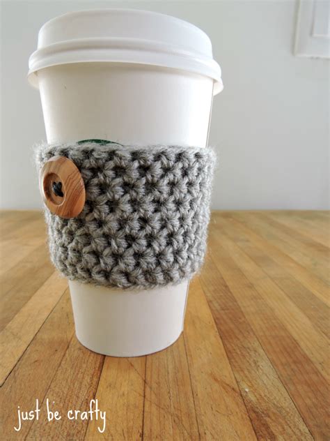 20 Free Crochet Coffee Cozy Patterns Page 2 Of 4 The Cottage Market