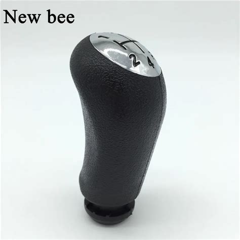 Newbee Black 5 Speed Car Gear Stick Shift Knob Handle Head For Renault