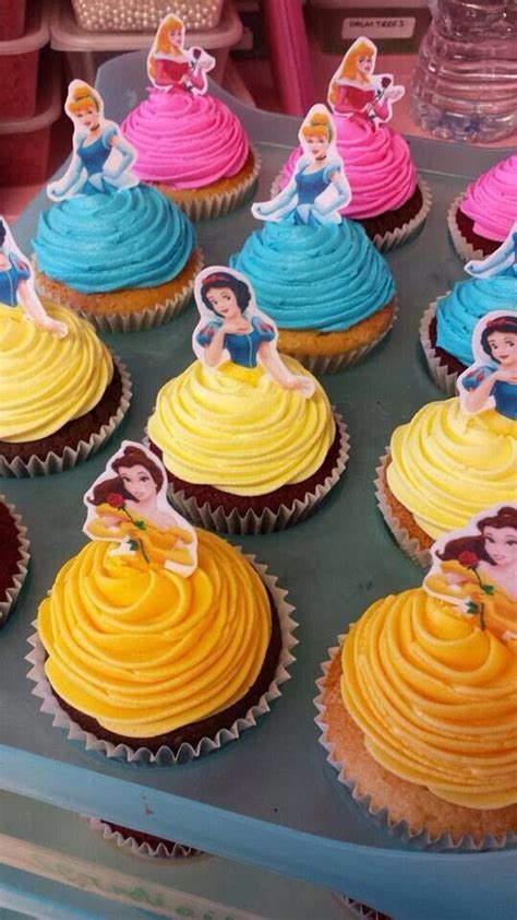 Princess Cupcakes Disney Princess Birthday Party Disney Princess